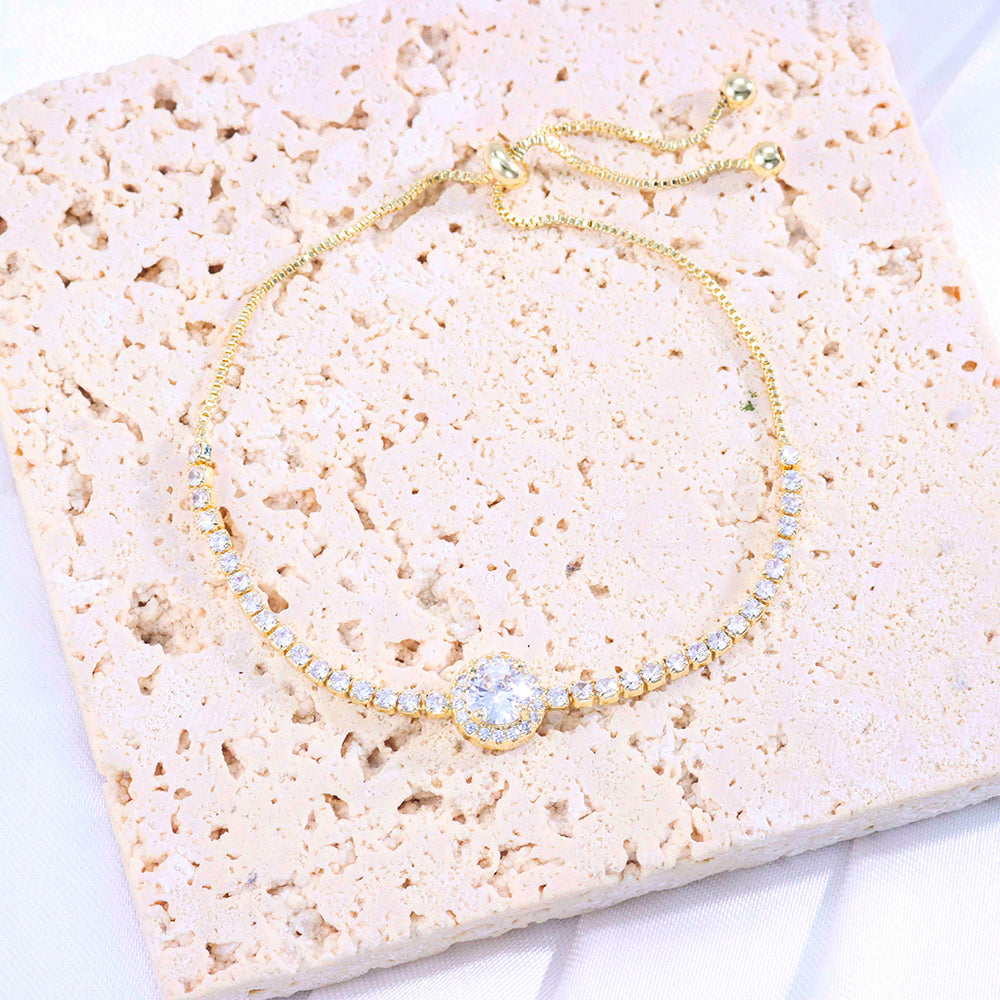 Pulseira Criculo de zirconia DCG0814