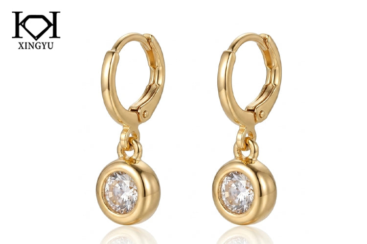 Brincos Argola Com Pingente DCG1580