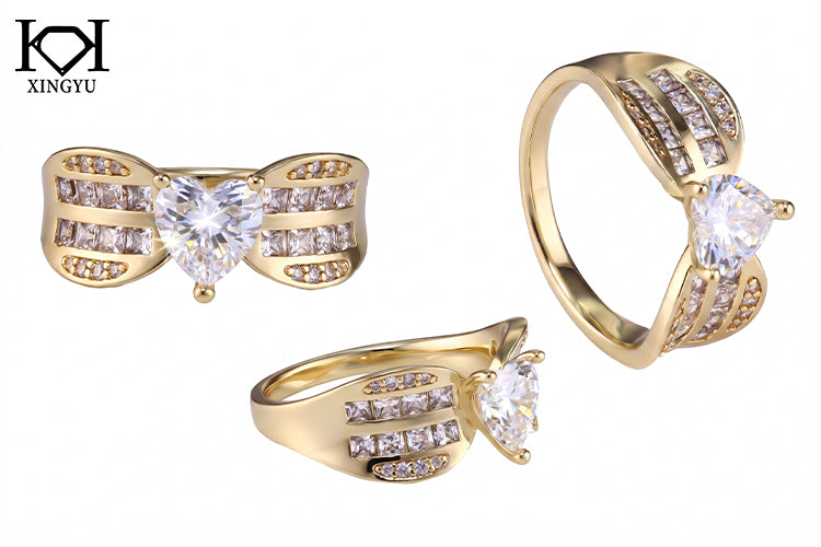 Anel Elegante Cravejado DCG1633