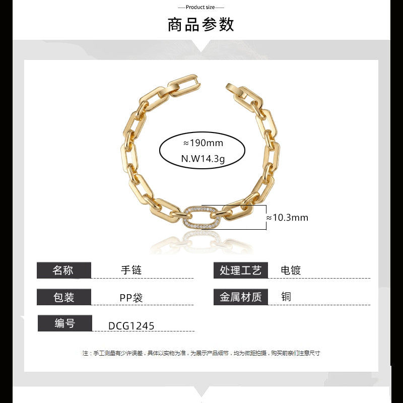 Pulseira elos perfeitos DCG1245