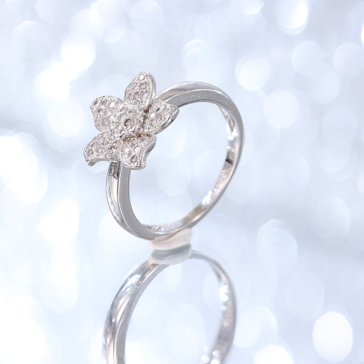 Anel Diamond Flowers XYR101478