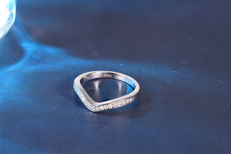 Anel Realeza Prata 925 e Moissanite XYR101496