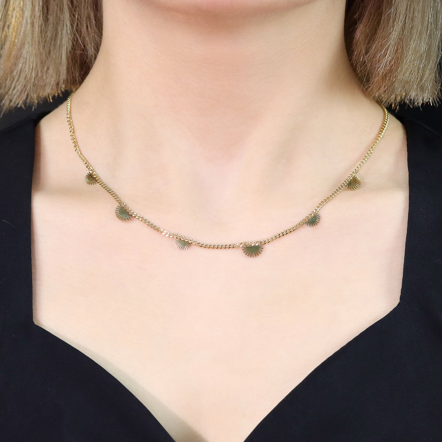 Colar Elos delicados - BCG1011