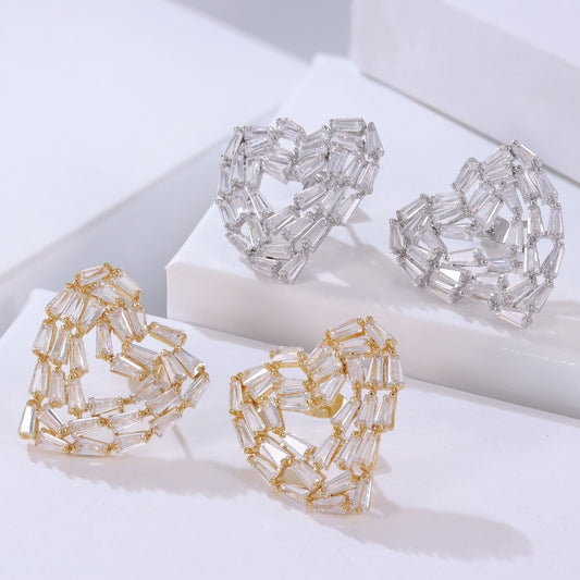 Brincos Coracoes encantados XYE105051