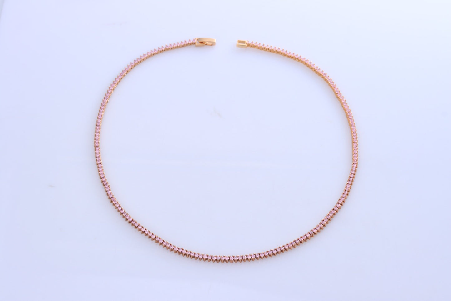 Colar Riviera Rosa A0028