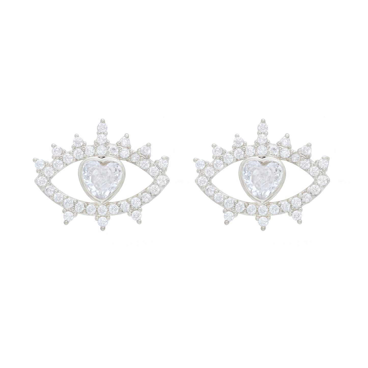 Brincos Olhar Coração - XYS101358