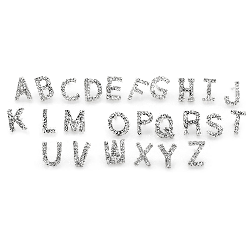 XYPJ100457 letter Stud Earrings