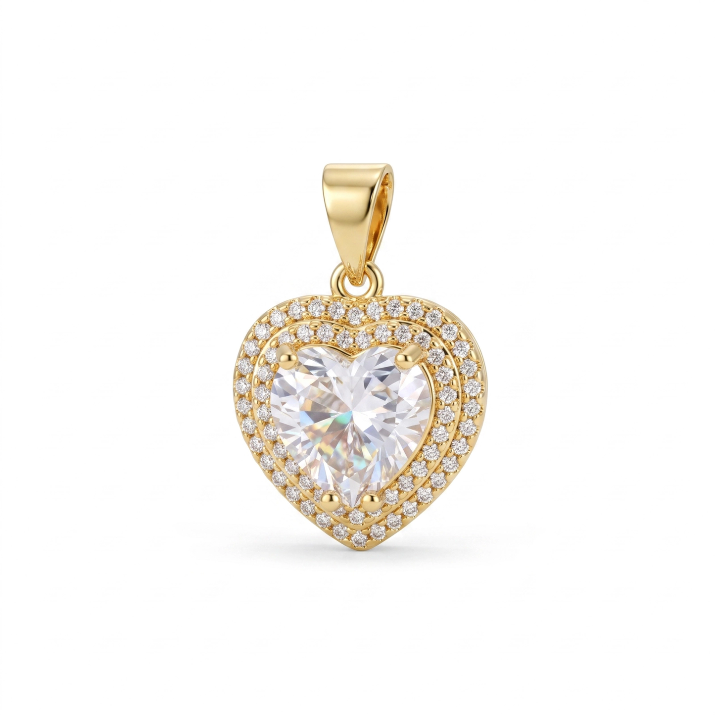 Pingente Coração Cristal DCG1927