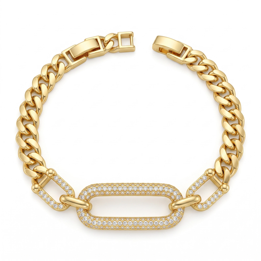 Pulseira Elos Mistos Elegance DCG1887