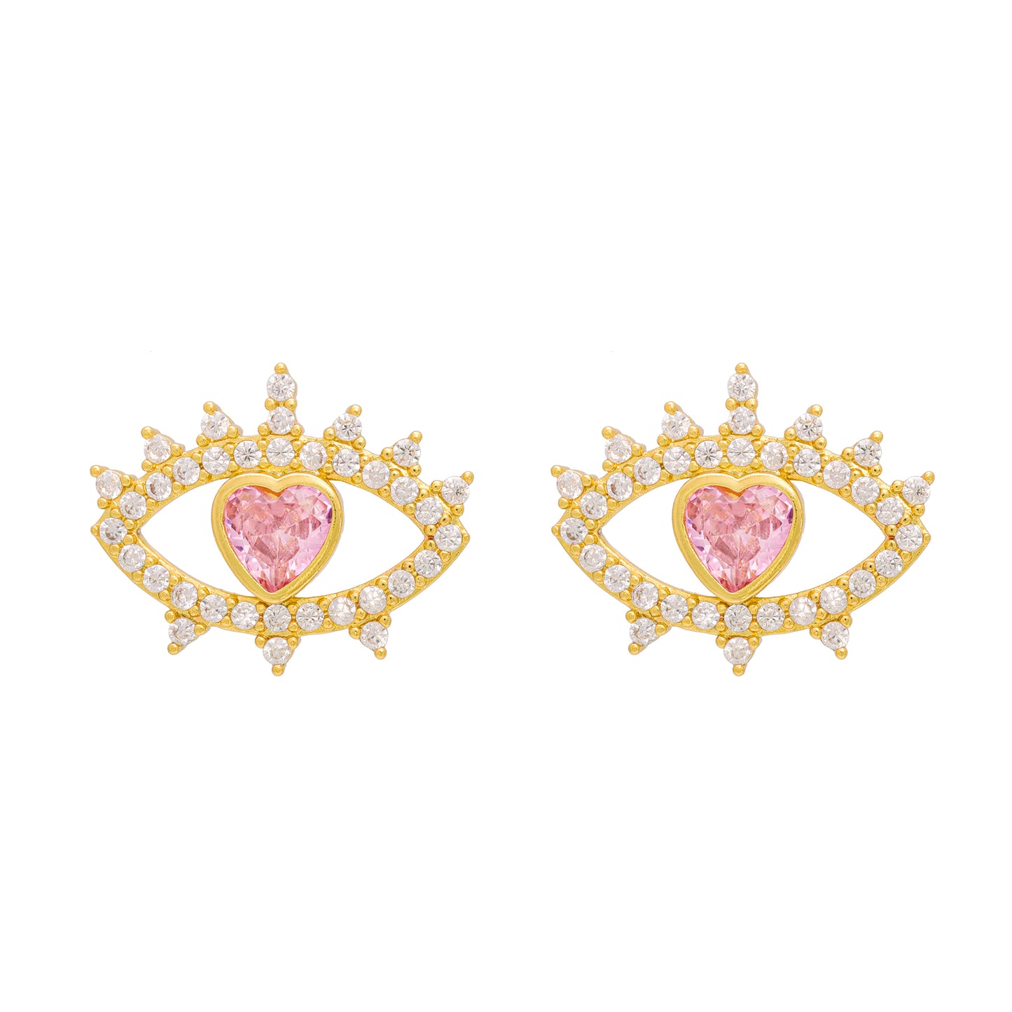 Brincos Olhar Coração - XYS101358