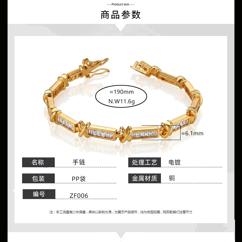 Pulseira Riviera X ZF006