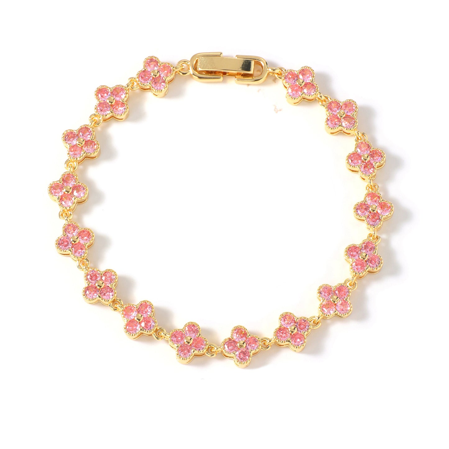 Pulseira Riviera Flowers colors 17 cm  DCG0827
