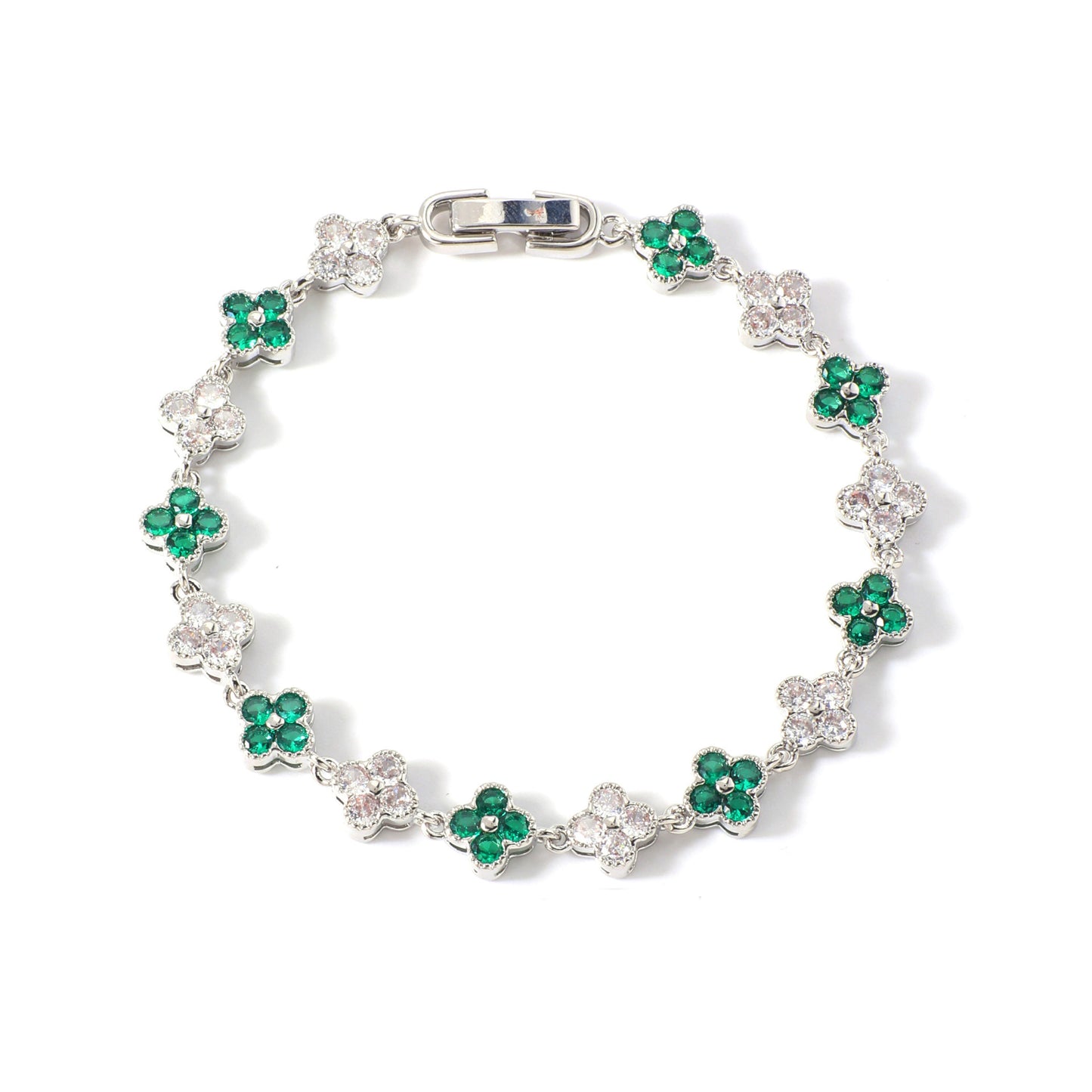 Pulseira Riviera Flowers colors 17 cm  DCG0827