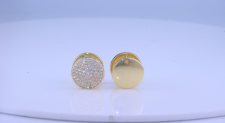 Brinco Circulo inteiro cravejado DCG0823