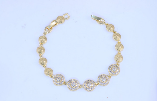 Pulseira circulos radiantes DCG0812