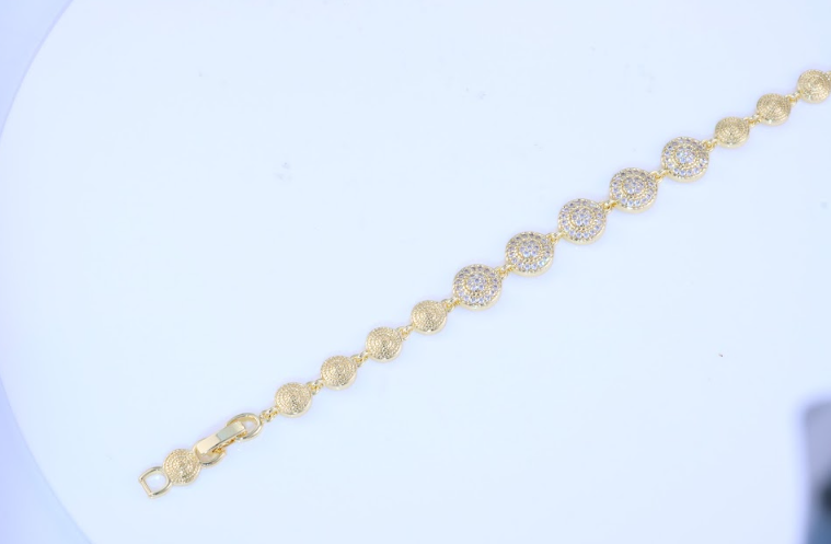Pulseira circulos radiantes DCG0812