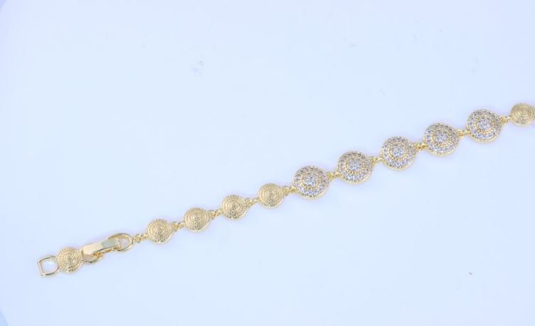 Pulseira circulos radiantes DCG0812