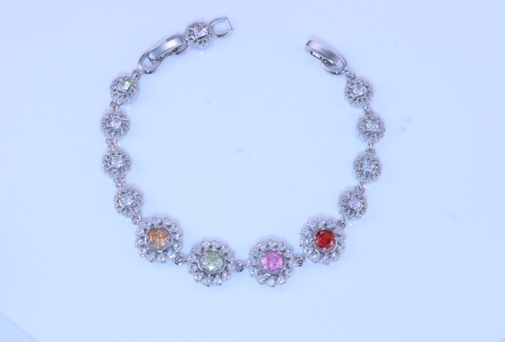 Pulseira Circulos Mix Brilho DCG0862