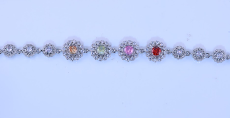 Pulseira Circulos Mix Brilho DCG0862