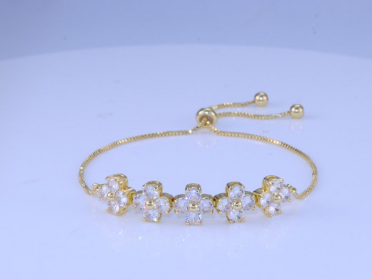 Pulseira Flores encantadas DCG0852