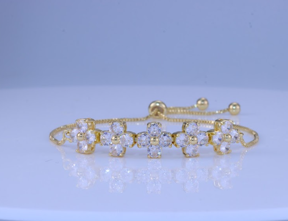 Pulseira Flores encantadas DCG0852