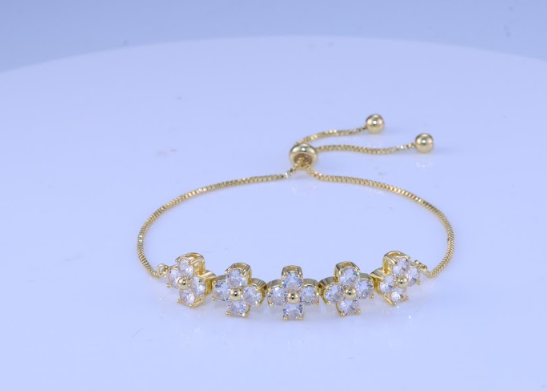 Pulseira Flores encantadas DCG0852