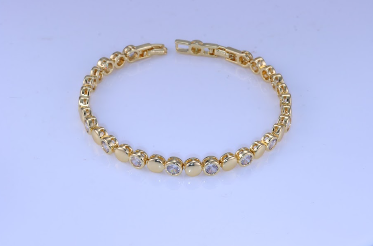 Pulseira Criculos brilhantes DCG0820