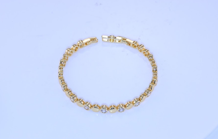 Pulseira Criculos brilhantes DCG0820