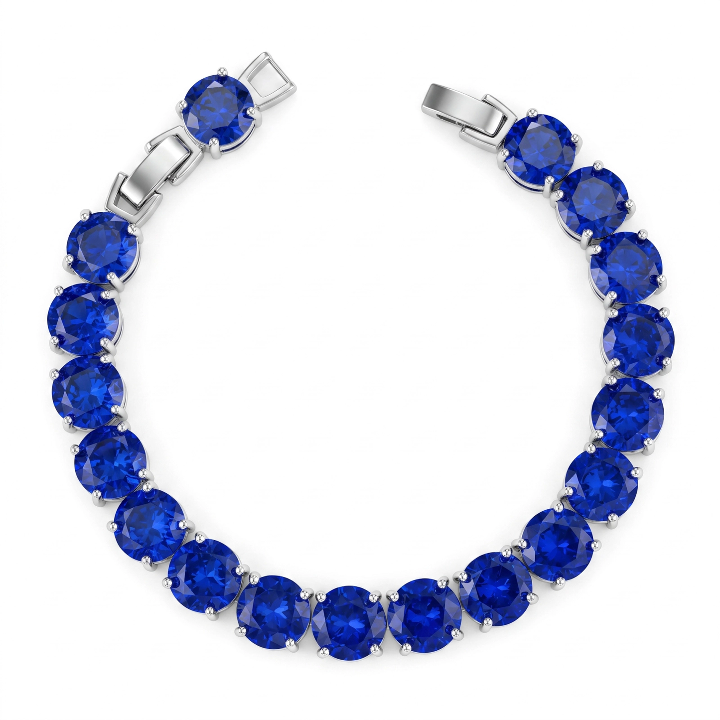 Pulseira Riviera pedras redondas  10mm DCG0915