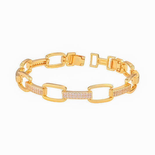 Bracelete Cravejado elos perfeitos DCG1321