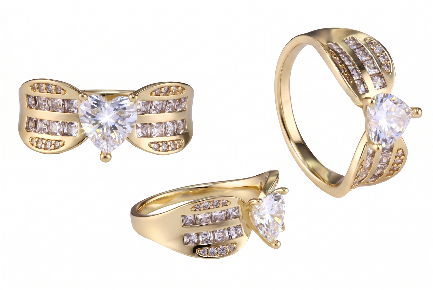Anel Elegante Cravejado DCG1633