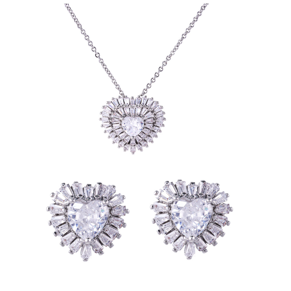 Conjunto Glamour Coração DCG1693