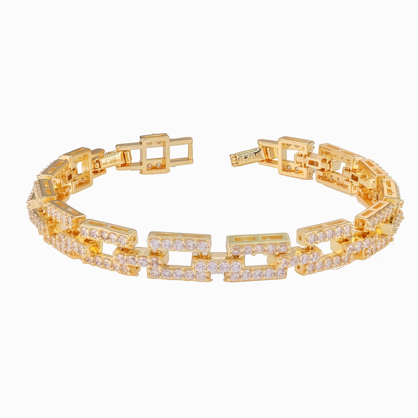 DCG1744 Chinese gold Bracelet 7N-17+2cm