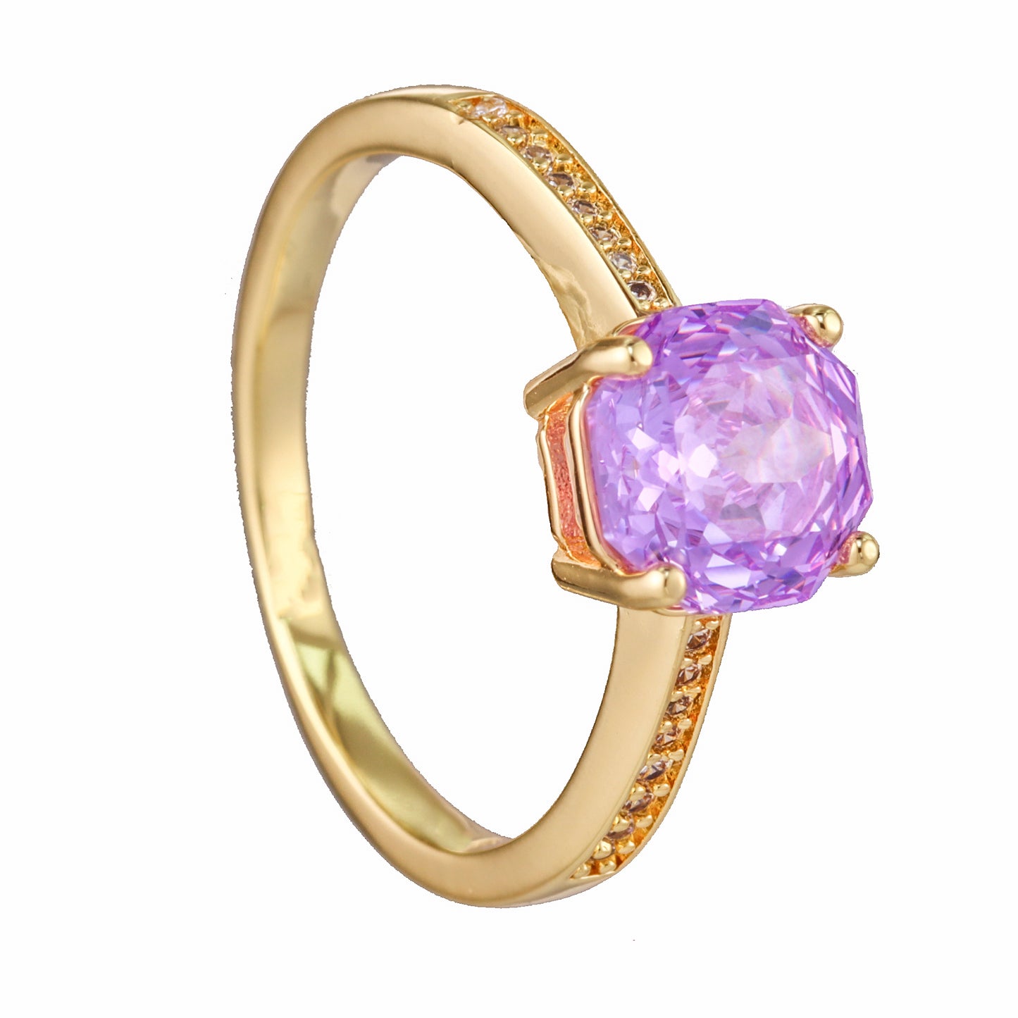 Anel Solitario Flower Cut  DCG1763
