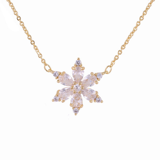 Colar Flor Iluminada DCG1768