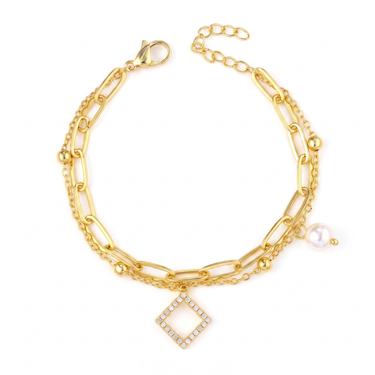 Pulseira Elos Duplo DCG1822