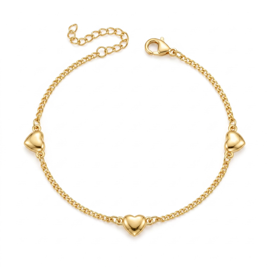 Pulseira Corações Delicados DCG1829