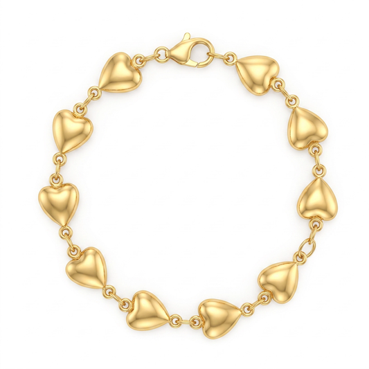 Pulseira Corações Elegance DCG1830