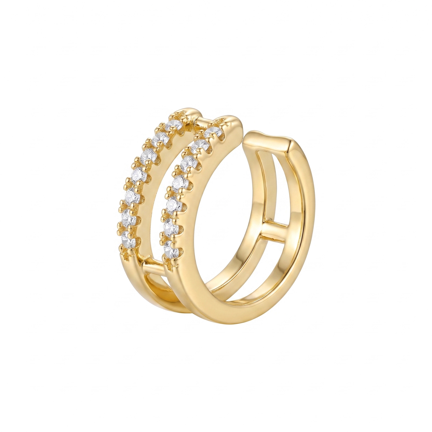 Piercing Fake Duplo Cravejado DCG1866