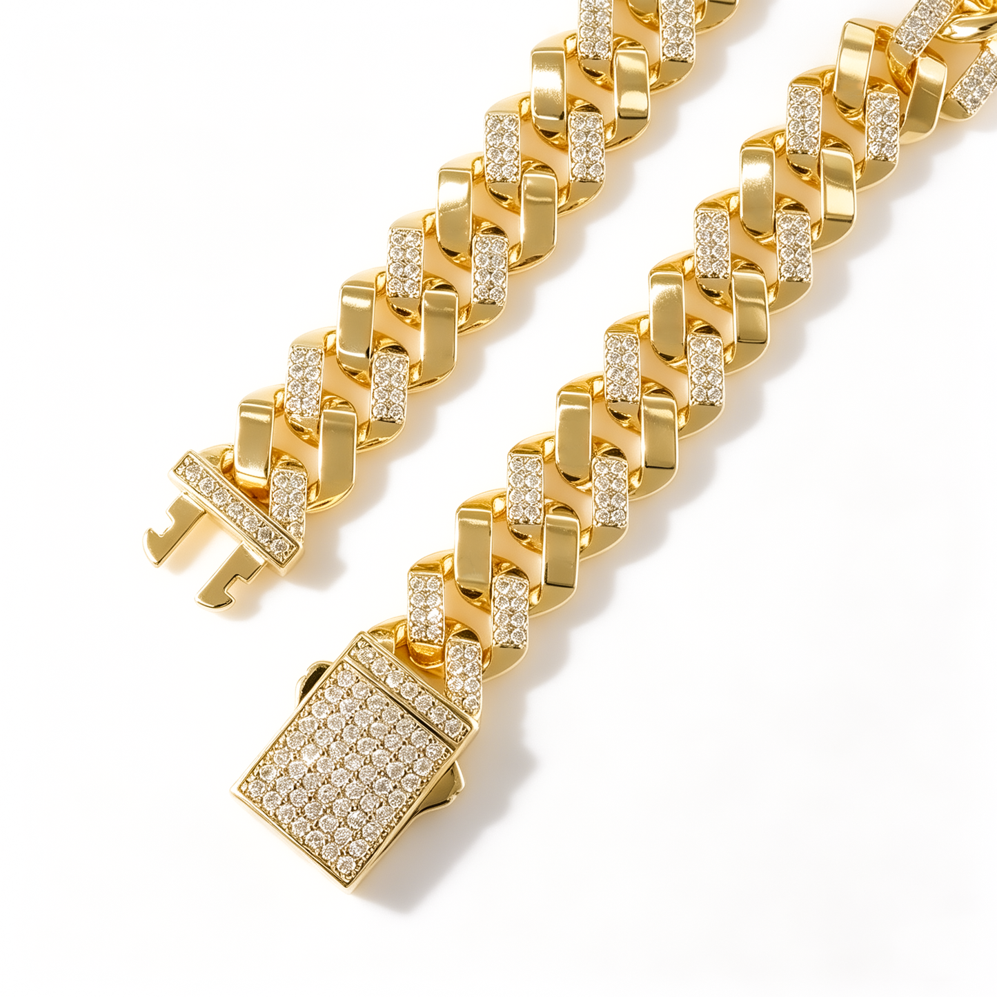 Pulseira Cuban Link Glamour DCG1955