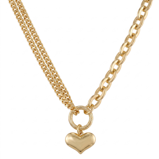 Colar Duo Urban Heart DCG1988