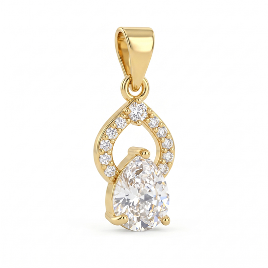 Pingente Gota Luxuosa DCG2048
