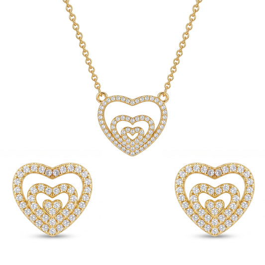 Conjunto de Colar e Brinco Plenitude DCG2078