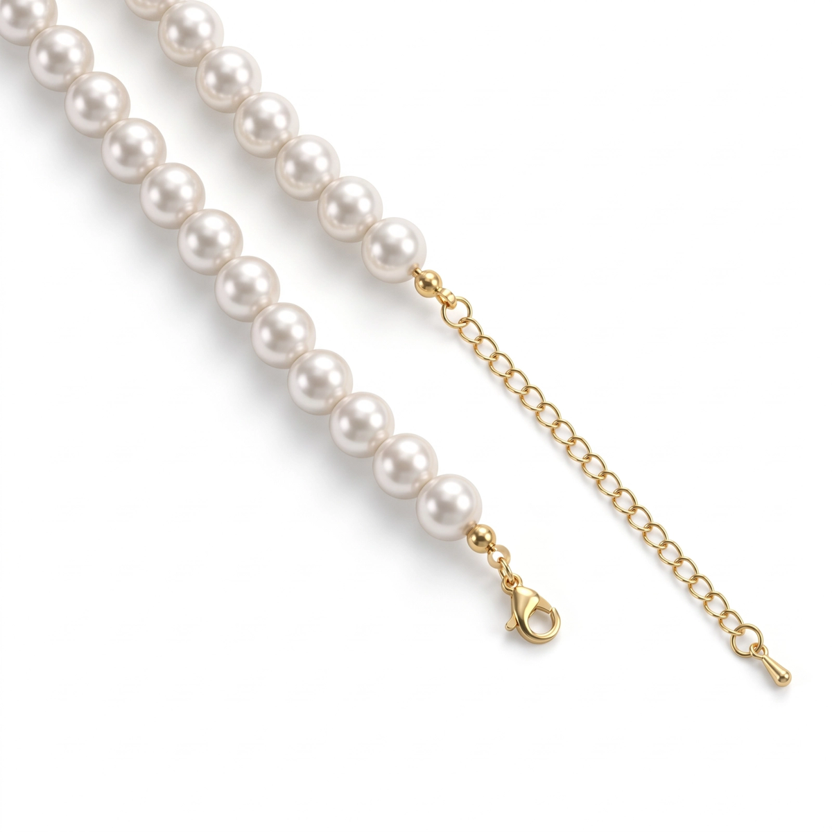 Colar Choker de Pérola Arroz DCG2129