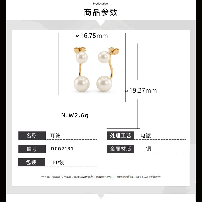 Brinco Chatelaine de Pérolas DCG2131