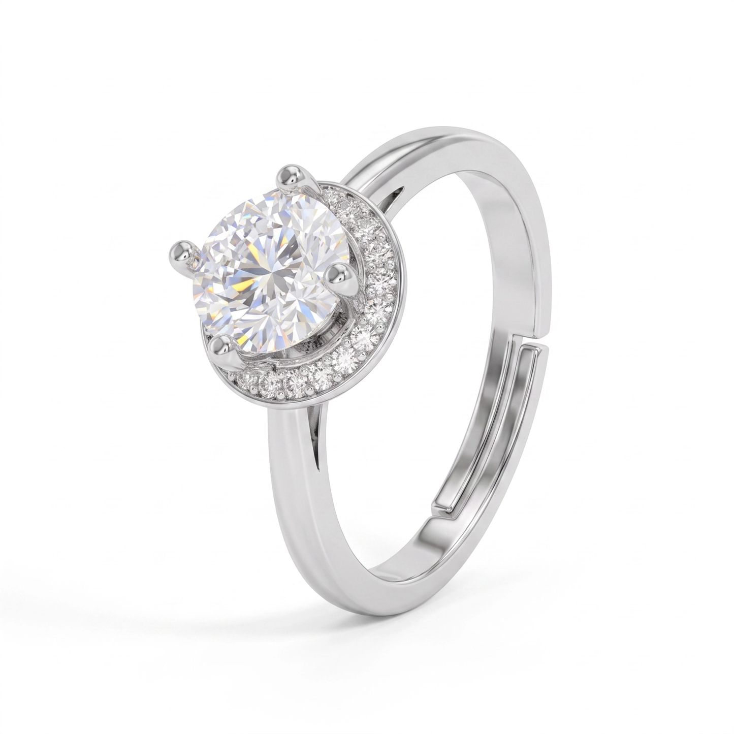 Anel moissanite Encanto EBG0112