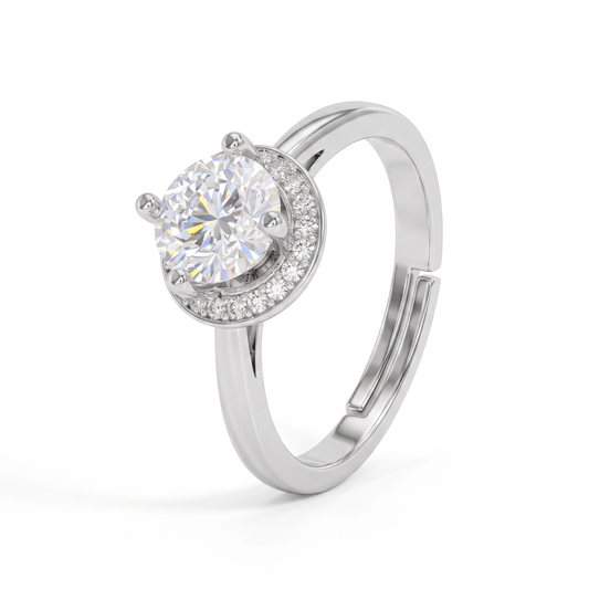 Anel moissanite Encanto EBG0112