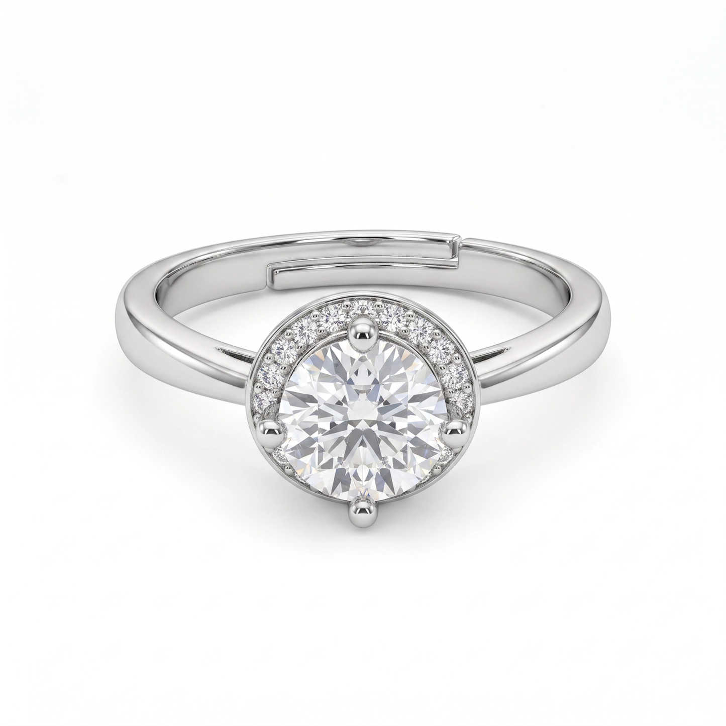 Anel moissanite Encanto EBG0112