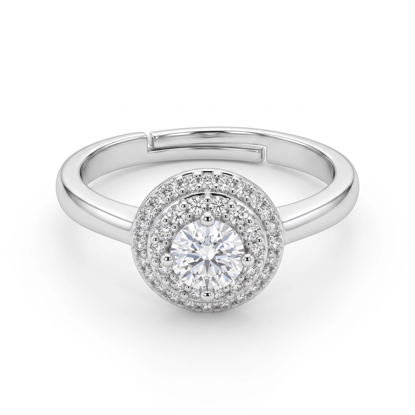 Anel moissanite Primavera EBG0113