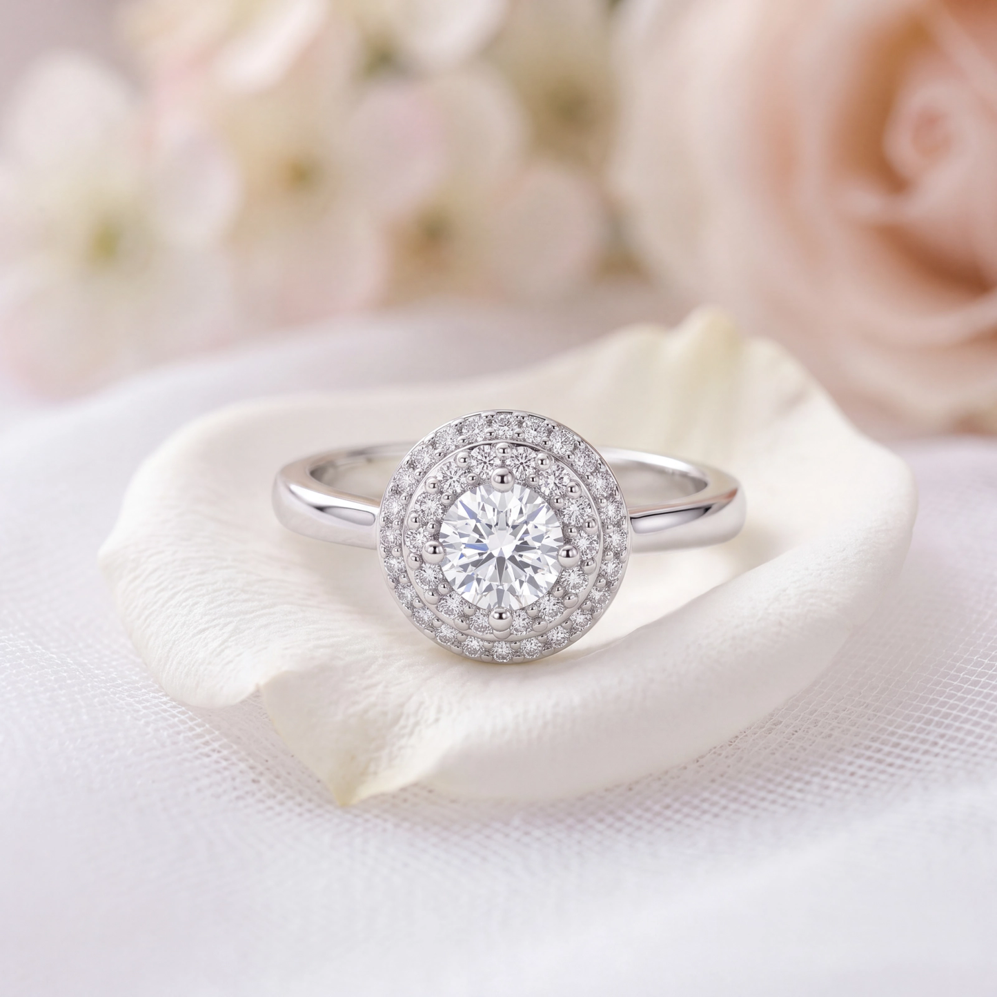 Anel Moissanite Leveza EBG0114